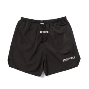 Essentials Fear Of God Sweat Black Shorts