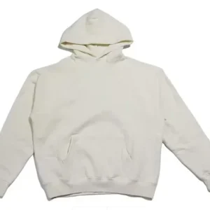 Fear of God Essentials Graphic Pullover Cream Hoodie